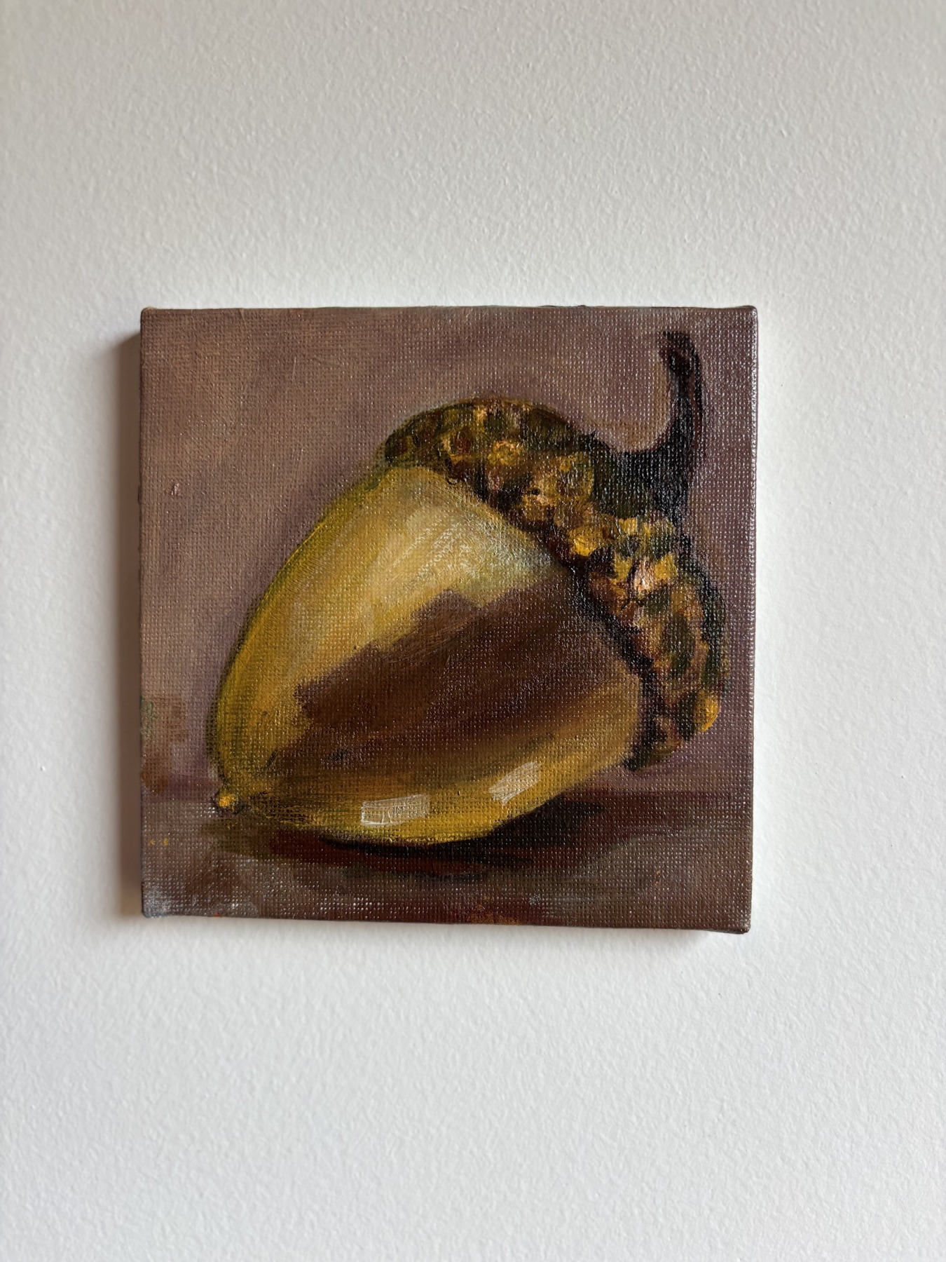Acorn — original painting by Rabekah